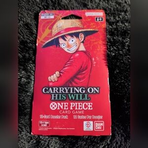 The Carrying On His Will Booster Pack One Piece Card Game OP-13 in English is a